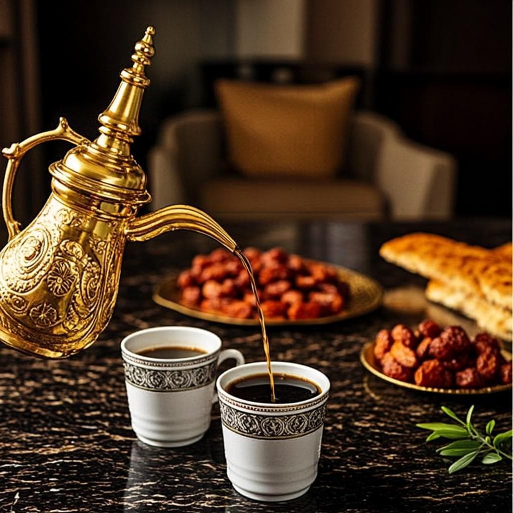 خدمة القهوة